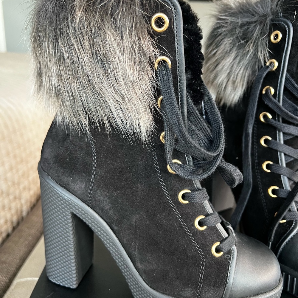 Giuseppe Zanotti Nidir Black ankle boots size 37